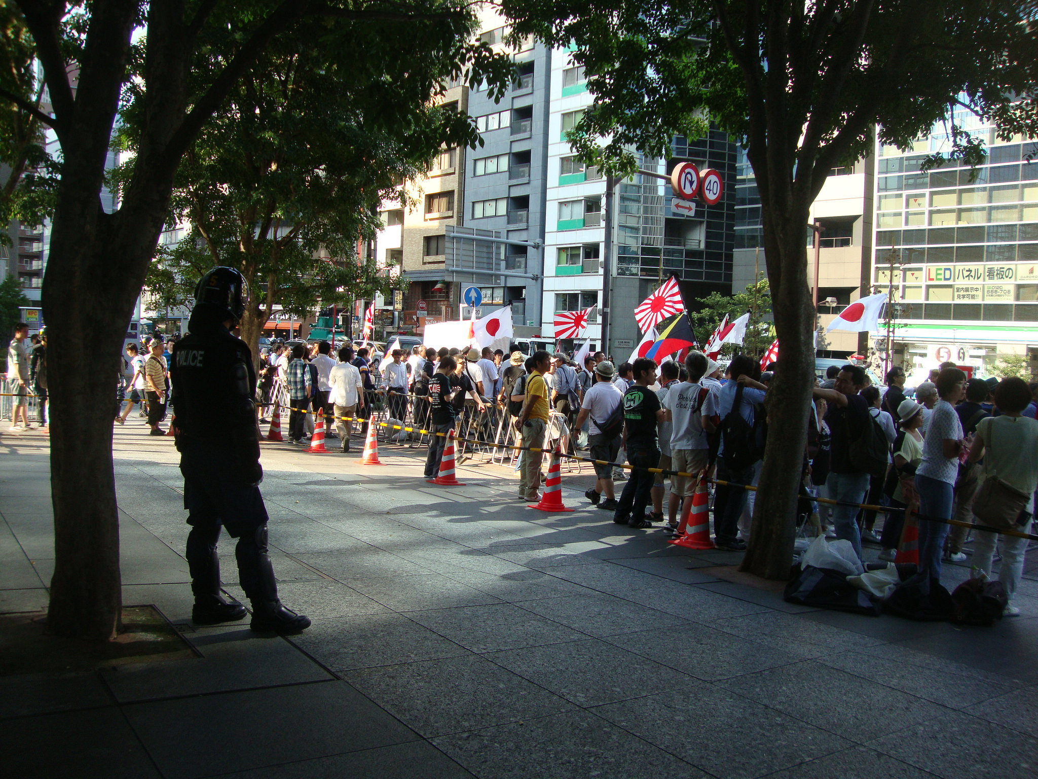 Yasukuni Shrine – History, Controversy and a lot of Riot Police