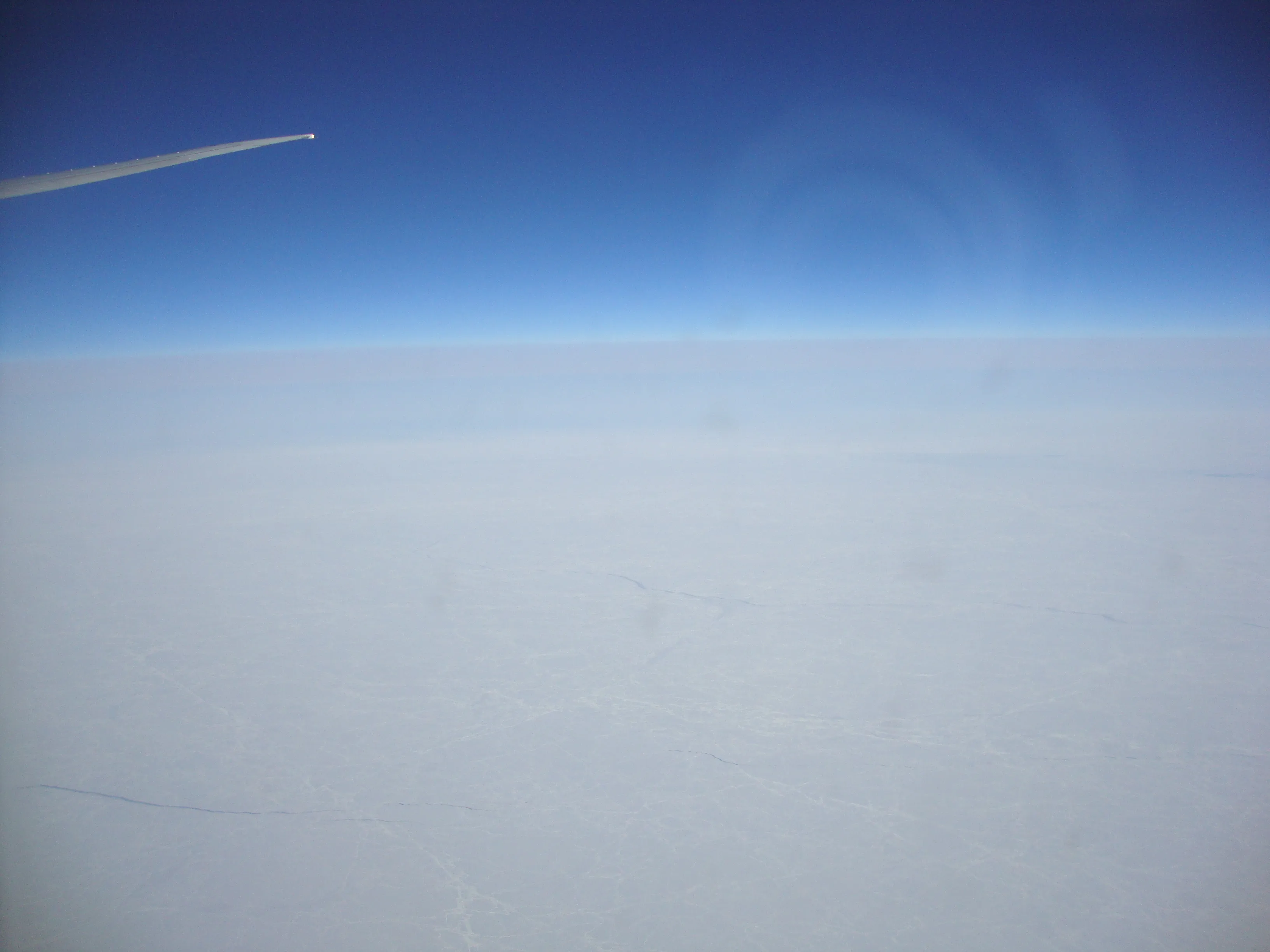 view on my way to korea