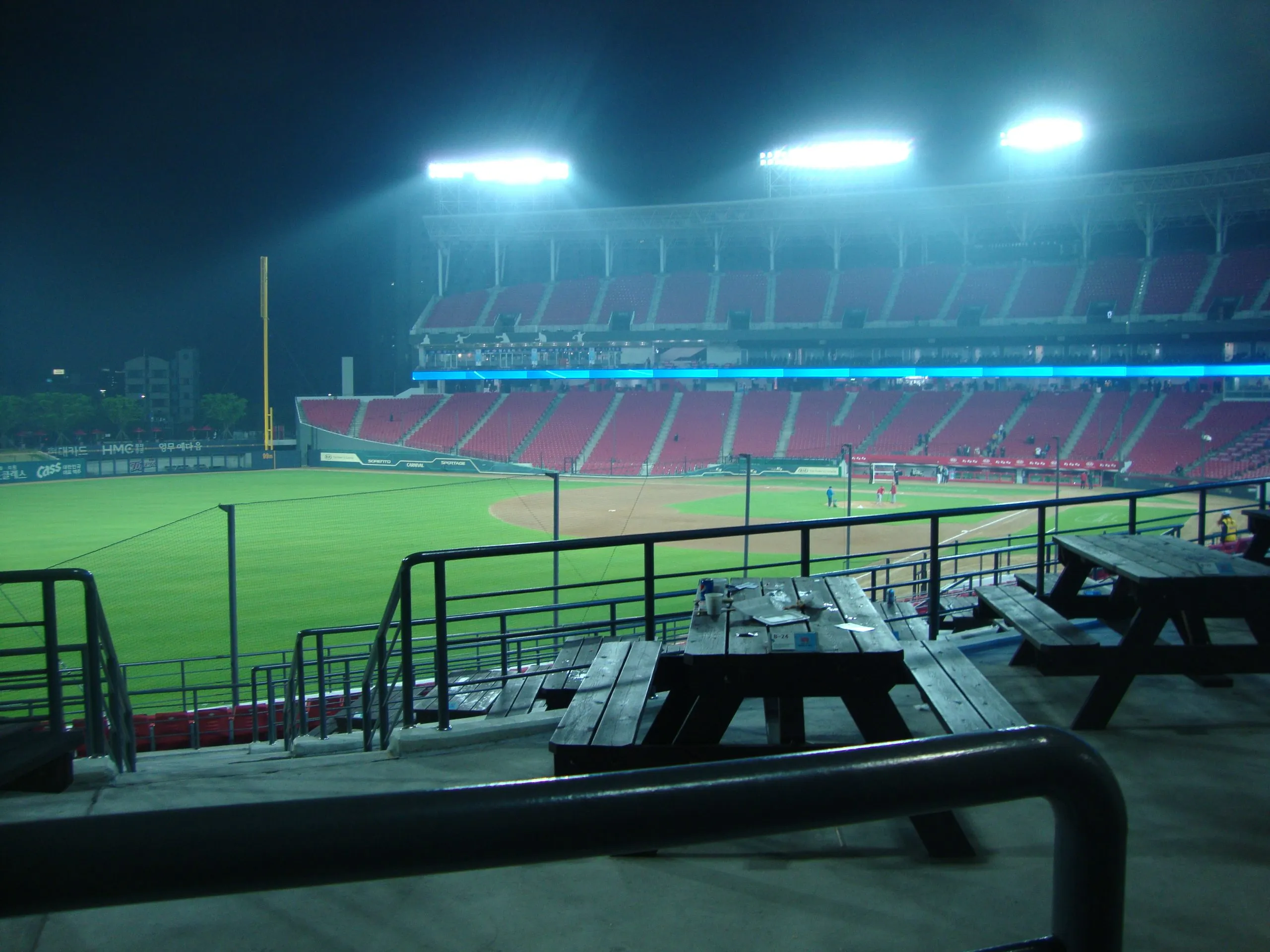 Evening at the ballpark